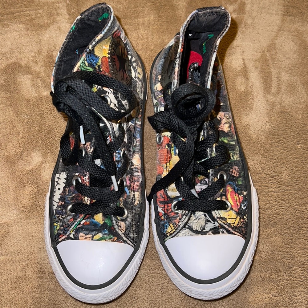 Converse Kids Size 13 Super Hero Great Used Condition